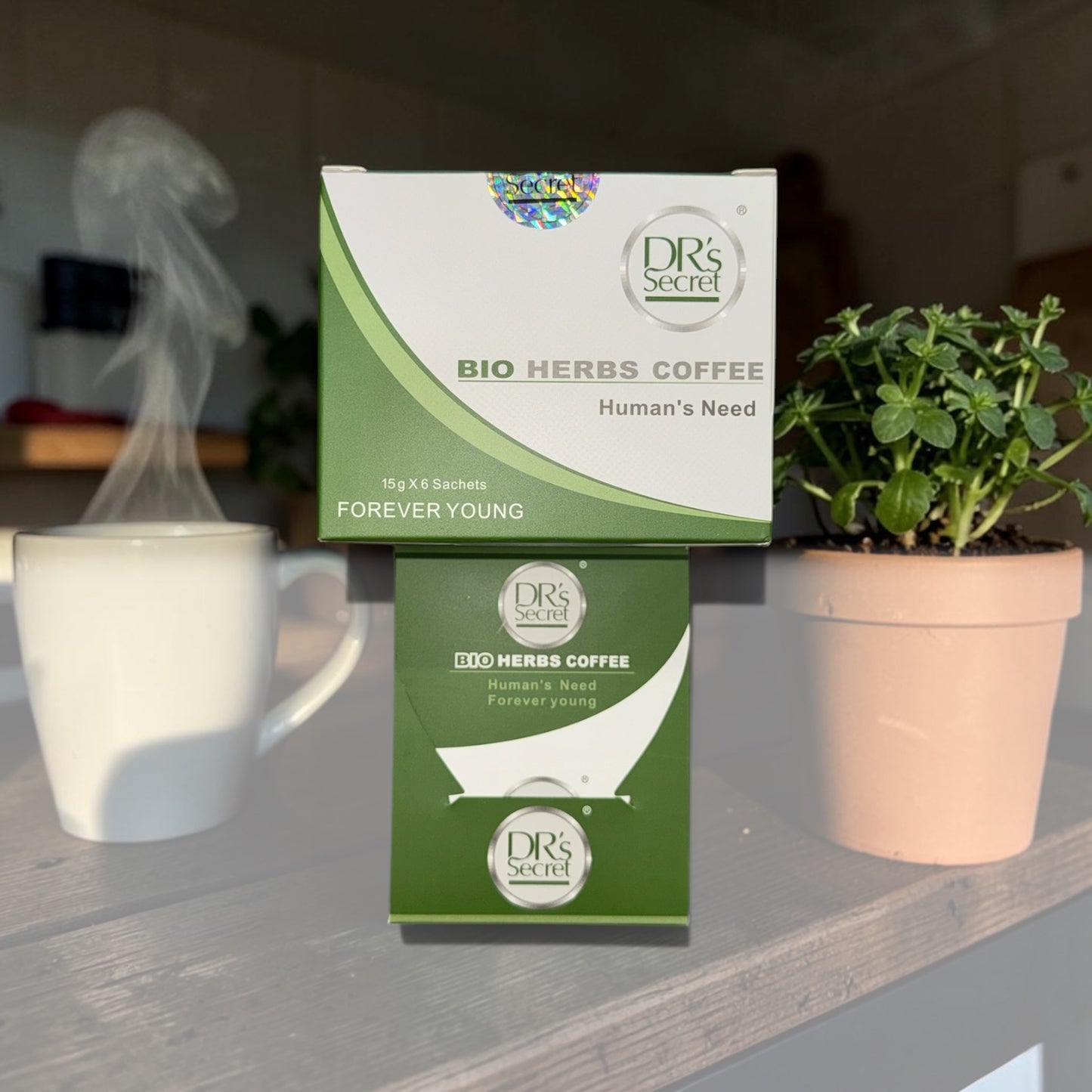 Herbal Coffee - 6 Packets - 15 Gram Each