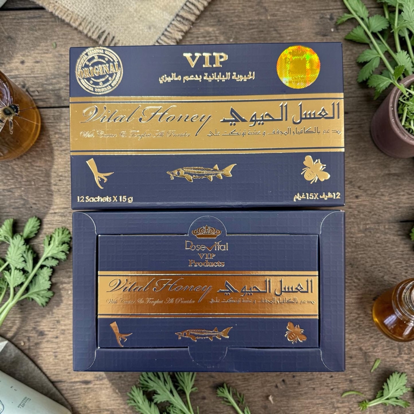 Premium Honey - 12 Sachet - 15 Gram Each